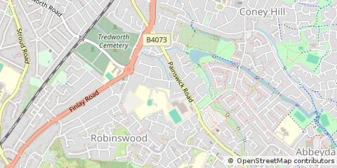 Map of Gloucester