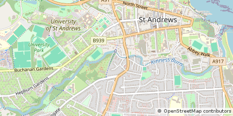 Map of ST. Andrews