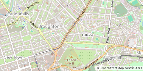 Map of Edinburgh