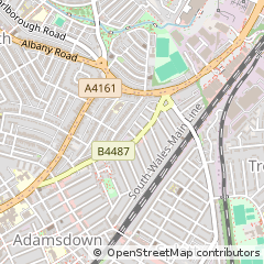 Map of Cardiff