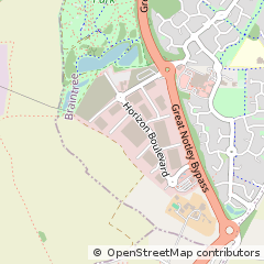 Map of Braintree, Essex