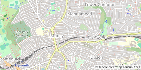 Map of Plymouth