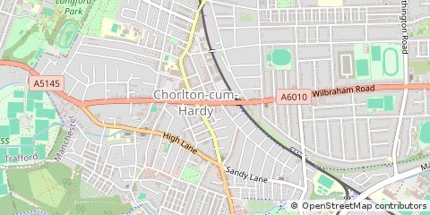 Map of Manchester