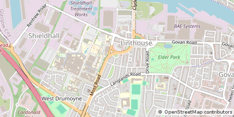 Map of Glasgow