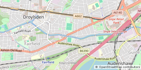 Map of Manchester