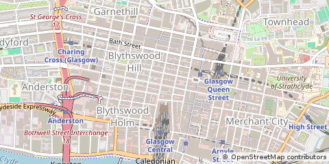 Map of Glasgow