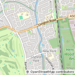 Map of Stoke-on-Trent