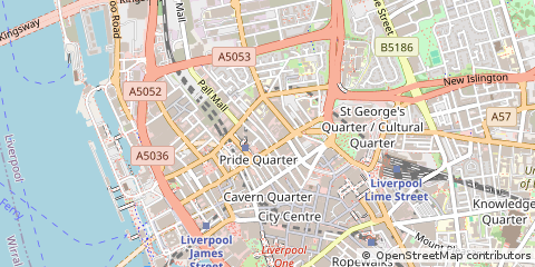 Map of Liverpool