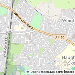 Map of Darlington