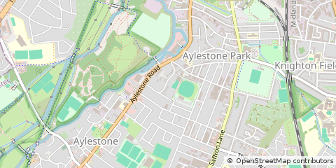 Map of Leicester