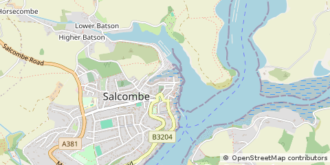 Map of Devon