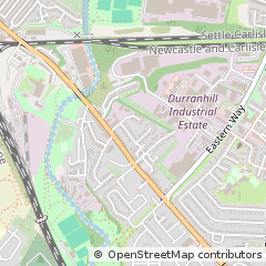 Map of Carlisle, Cumbria
