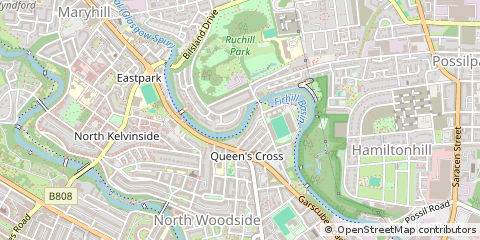 Map of Glasgow
