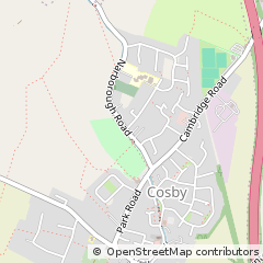 Map of Cosby, Leicester