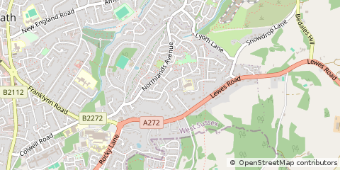 Map of Haywards Heath