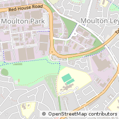 Map of Northampton, Northamptonshire