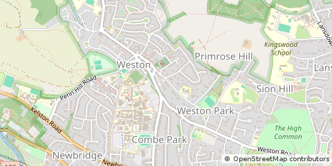 Map of Bath