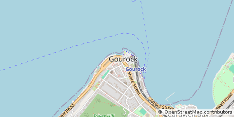 Map of Gourock