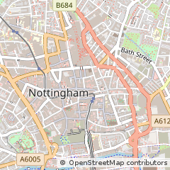 Map of Nottingham
