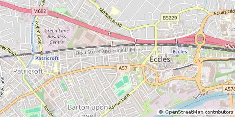 Map of Manchester