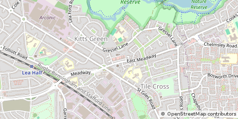 Map of Birmingham