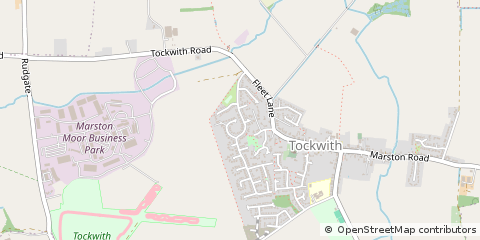 Map of York, North Yorkshire