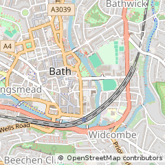 Map of Bath