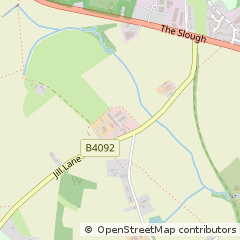 Map of Redditch, Worcestershire