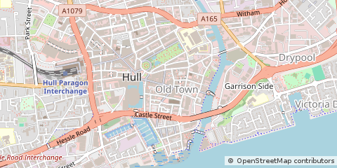 Map of Hull