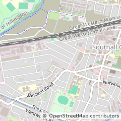 Map of Southall