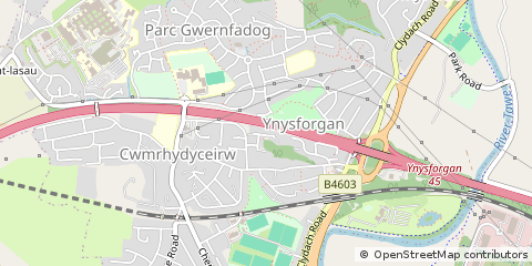 Map of Swansea