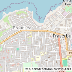Map of Fraserburgh, Aberdeenshire