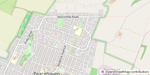 Map of Peacehaven