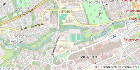 Map of Livingston, West Lothian