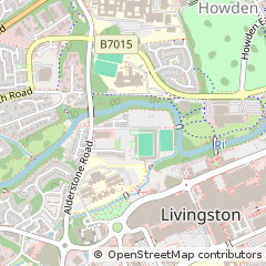 Map of Livingston, West Lothian