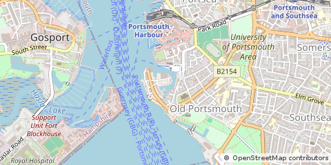 Map of Portsmouth