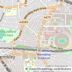 Map of Wembley