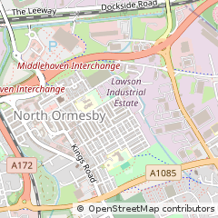 Map of Middlesbrough
