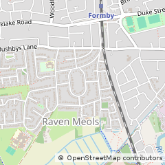 Map of Liverpool, Merseyside