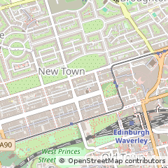 Map of Edinburgh
