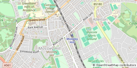 Map of Liverpool