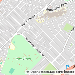 Map of Doncaster