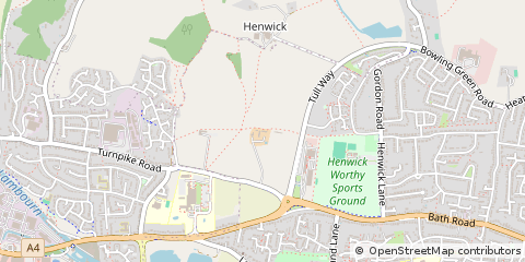 Map of Thatcham