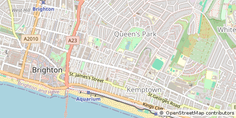 Map of Brighton