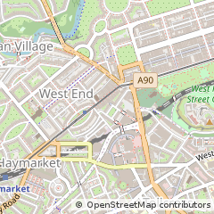 Map of Edinburgh