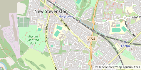 Map of Motherwell