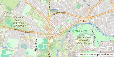 Map of Cambridge
