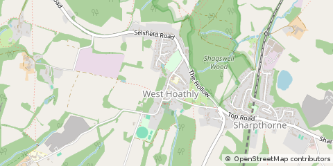 Map of East Grinstead