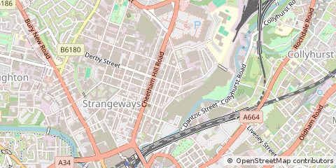 Map of Manchester