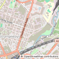 Map of Manchester